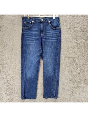 Ella Moss Jeans Womens 30 Blue Stretch Denim Straight